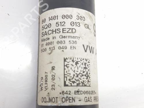 Left rear shock absorber VW GOLF SPORTSVAN VII (AM1, AN1) 1.6 TDI | BP8279312M18 