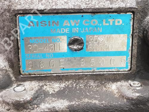 Gearbox TOYOTA LAND CRUISER 90 (_J9_) 3.0 TD (KZJ90_, KZJ95_, KZJ90R, KZJ95R, KZJ90W, KZJ95W) | BP19037340M3 