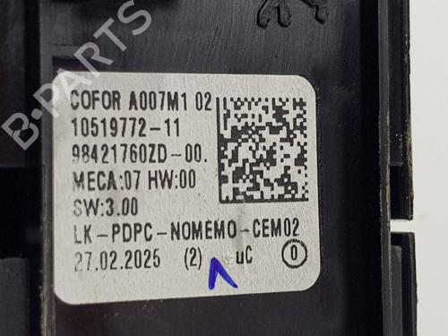 Left front window switch FIAT 600e / 600 (365_, 364_) Mild Hybrid | BP40156287I27 - Image 5