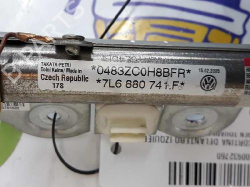 Left curtain airbag VW TOUAREG (7LA, 7L6, 7L7) 2.5 R5 TDI | BP3146446C11 
