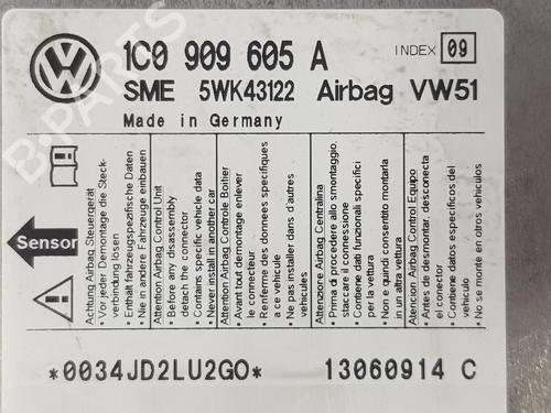 ECU airbags VW TRANSPORTER T5 Van (7HA, 7HH, 7EA, 7EH) 1.9 TDI | BP11754118M53 