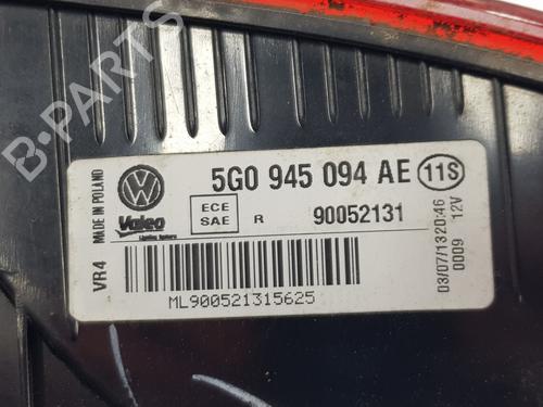 Right tailgate light VW GOLF VII (5G1, BQ1, BE1, BE2) 2.0 TDI | BP12463570C80 