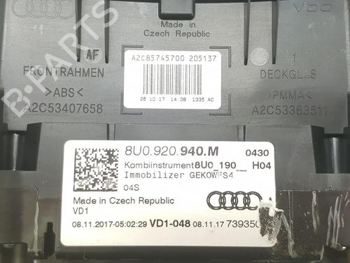Instrument cluster AUDI Q3 (8UB, 8UG) 2.0 TDI | BP6830722C47 