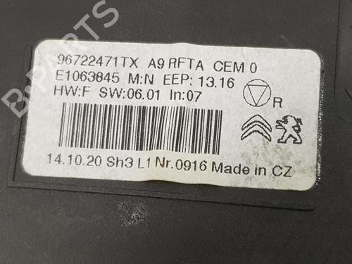 Climate control PEUGEOT 208 I (CA_, CC_) 1.2 PureTech 82 | BP14988326I5 