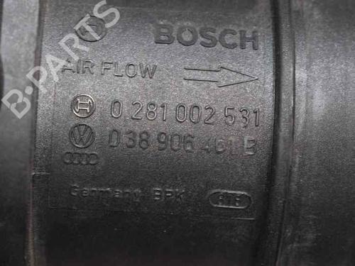 Mass air flow sensor VW TOURAN (1T1, 1T2) 1.9 TDI | BP1637738M95 