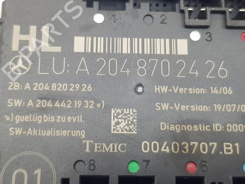 Elektronisk modul MERCEDES-BENZ C-CLASS (W204) C 220 CDI (204.002) | BP14939870M83 