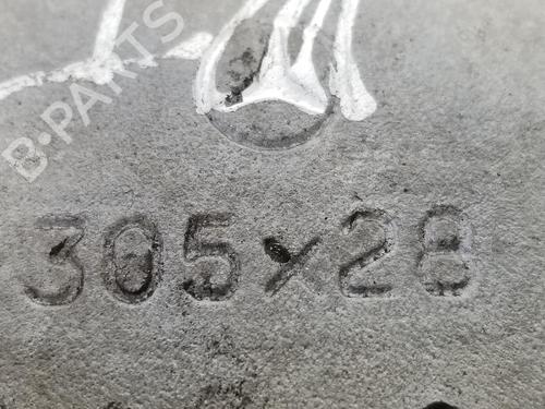 Left front brake caliper MERCEDES-BENZ C-CLASS (W205) C 220 BlueTEC / d (205.002, 205.004) | BP11598502M105