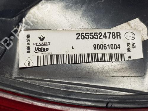 Left taillight RENAULT KADJAR (HA_, HL_) 1.6 dCi 130 4x4 (HLA4) | BP31150909C34