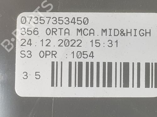 Air vent FIAT TIPO Hatchback (356_, 357_) 1.6 D (356HXG1B, 356HXG11) | BP33861310I21 - Image 5