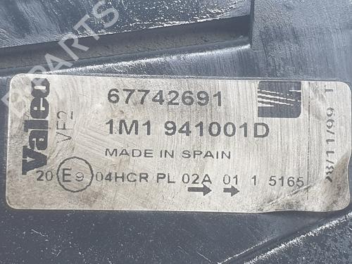 Left headlight SEAT TOLEDO II (1M2) 1.9 TDI | BP32293103C28