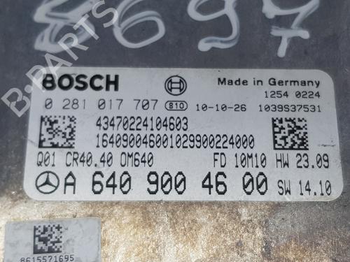 Engine control unit (ECU) MERCEDES-BENZ A-CLASS (W169) A 180 CDI (169.007, 169.307) | BP27614358M57 