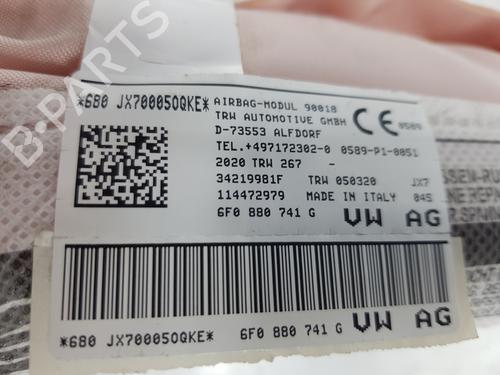 Left curtain airbag SEAT IBIZA V (KJ1, KJG) 1.6 TDI | BP11431026C11 