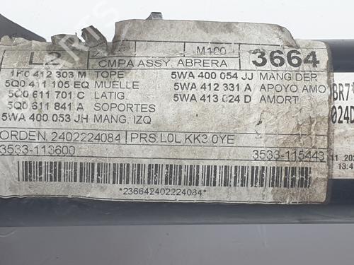 Right front shock absorber CUPRA FORMENTOR (KM7, KMP) 1.5 TSI | BP28800509M17 