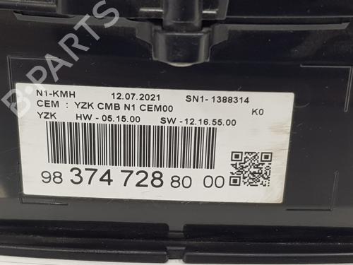 Instrument cluster PEUGEOT EXPERT Van (V_) 1.5 BlueHDi 120 | BP34055476C47 - Image 4