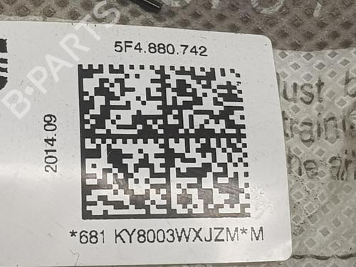 Right curtain airbag SEAT LEON (5F1) 1.6 TDI | BP16199468C12 