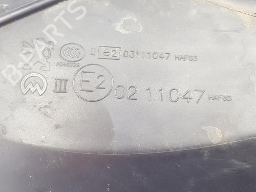 Left mirror PEUGEOT 208 I (CA_, CC_) 1.2 VTI 82 | BP20198738C26 