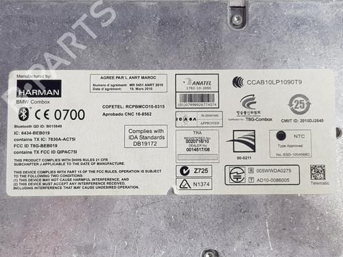 Electronic module BMW X6 (E71, E72) xDrive 30 d | BP36935812M83  - Image 8