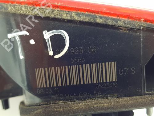 Right tailgate light VW GOLF VI (5K1)  | BP29508568C80 