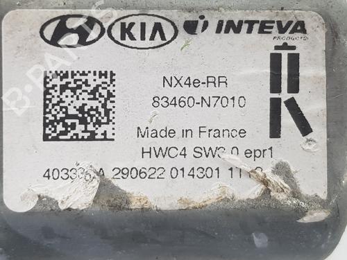 Right rear window motor HYUNDAI TUCSON (NX4E, NX4A) 1.6 T-GDi Hybrid 48V | BP17682139E22 