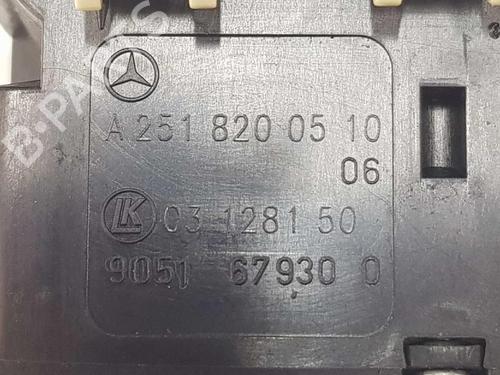 Left rear window switch MERCEDES-BENZ B-CLASS Sports Tourer (W245) B 200 CDI (245.208) | BP6100218I29 