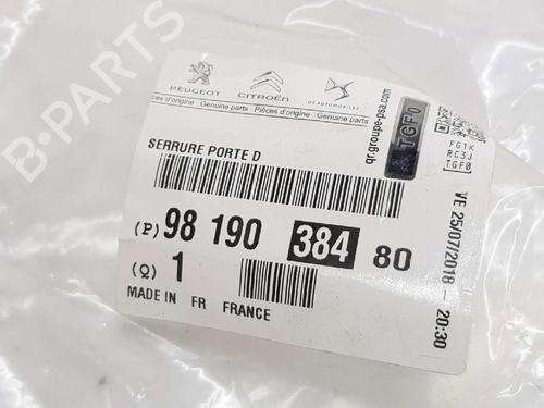 Front right lock CITROËN C4 CACTUS 1.5 BlueHDi 120 | BP6096432C97 