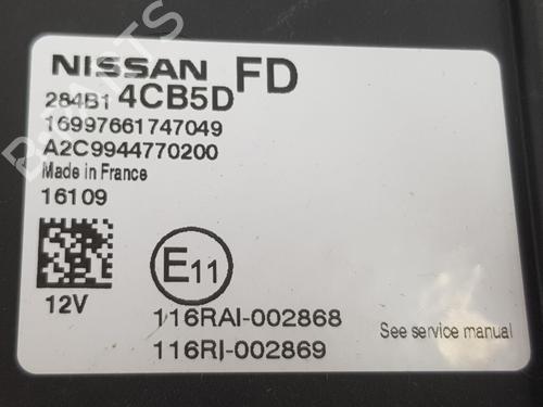 Electronic module NISSAN QASHQAI II SUV (J11, J11_) 1.5 dCi | BP18697280M83 