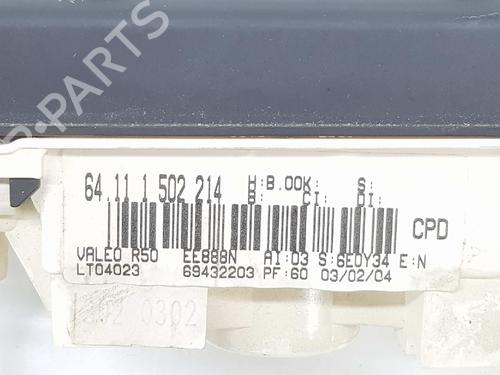 Climate control MINI MINI (R50, R53) One | BP6889871I5 