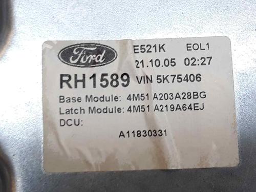 Rear right window mechanism FORD FOCUS II Turnier (DA_, FFS, DS) 1.8 TDCi | BP6622727C25 