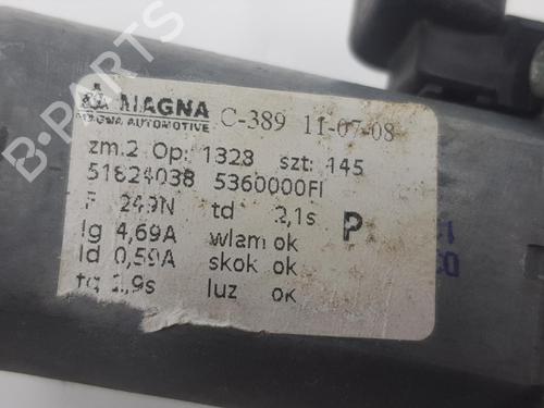 Front right window mechanism FIAT 500 (312_) 1.3 D Multijet (312AXB1A) | BP7881339C23 