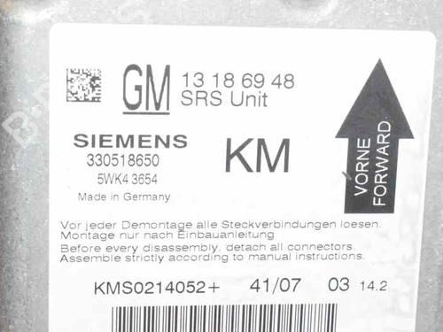 Kollisjonspute styreenhet OPEL SIGNUM Hatchback (Z03)  | BP3658552M53 