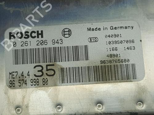 Engine control unit (ECU) PEUGEOT 307 SW (3H) 1.6 16V | BP10114676M57 