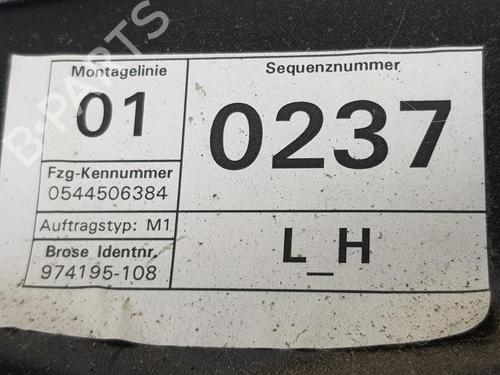 Rudehejsemekanisme venstre bagtil VW PASSAT B6 Variant (3C5) 1.9 TDI | BP13639556C24 