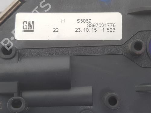 Front wiper motor OPEL ASTRA K (B16) 1.6 CDTi (68) | BP10689981M29 
