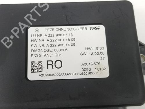 Electronic module MERCEDES-BENZ C-CLASS Coupe (C205) AMG C 63 S (205.387) | BP10362544M83 