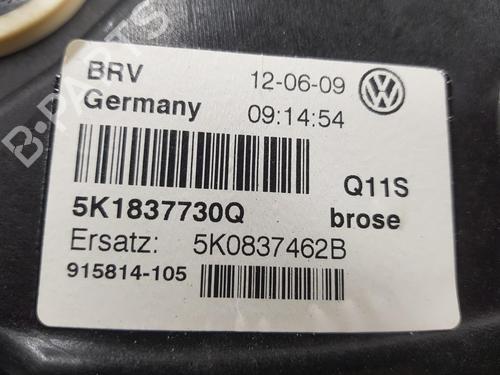 Front right window mechanism VW GOLF VI (5K1) 2.0 GTi | BP10352424C23 