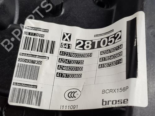 Rear left window mechanism MERCEDES-BENZ GLA-CLASS (X156)  | BP28104083C24 