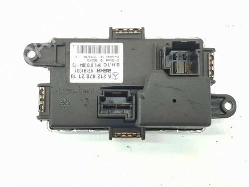 Used Heater resistor MERCEDES-BENZ E-CLASS (W212) E 200 CDI / BlueTEC (212.005, 212.006) (136 hp) 11656794