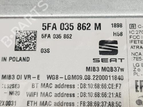 Radio CUPRA FORMENTOR (KM7, KMP) 1.5 TSI | BP15525807E6 