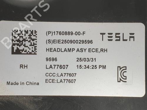 Right headlight TESLA MODEL 3 (5YJ3) | BP38468980C29 - Image 4