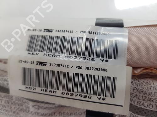 Right curtain airbag CITROËN BERLINGO (ER_, EC_) 1.5 BlueHDi 100 | BP29262376C12 