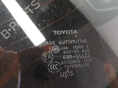 Rear left quarter glass TOYOTA LAND CRUISER PRADO (_J12_) 3.0 D-4D (KDJ120, KDJ125) | BP14093204C93 