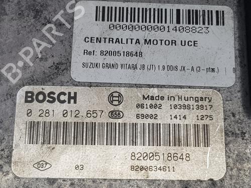 Engine control unit (ECU) SUZUKI GRAND VITARA II (JT, TE, TD) 1.9 DDiS (JB419WD, JB419XD) | BP37236933M57 - Image 5