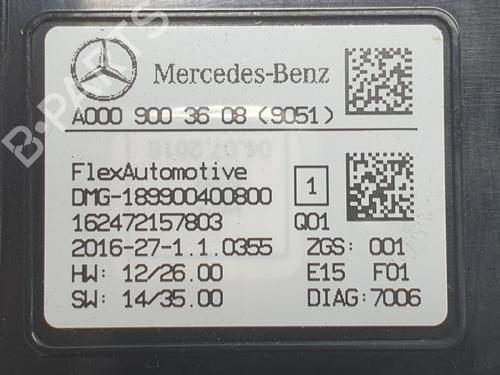 Interior roof light MERCEDES-BENZ A-CLASS (W176) A 200 CDI / d (176.008) | BP29716870I8 
