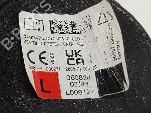 Airbag Kit DACIA SANDERO III  | BP32446684C86 