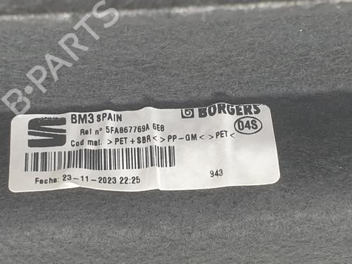 Rear parcel shelf SEAT LEON (KL1, KLG)  | BP29436691C85 