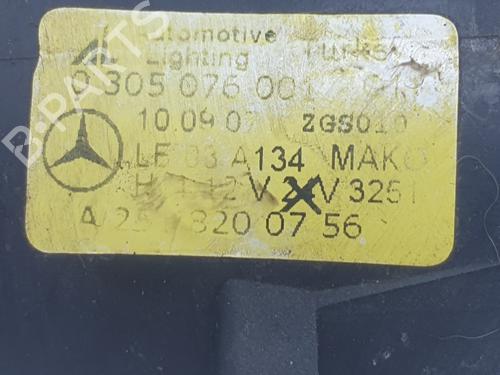 Left front fog light MERCEDES-BENZ A-CLASS (W169) A 180 CDI (169.007, 169.307) | BP28169480C30 