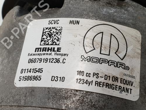 AC compressor FIAT 500L (351_, 352_) 1.4 (199LYB1B) | BP22546796M34