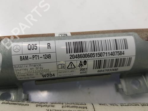 Right curtain airbag MERCEDES-BENZ C-CLASS (W204) C 220 CDI (204.002) | BP3660477C12 