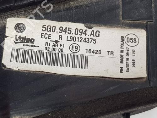 Right tailgate light VW GOLF VII (5G1, BQ1, BE1, BE2) 1.0 TSI | BP37639232C80  - Image 6