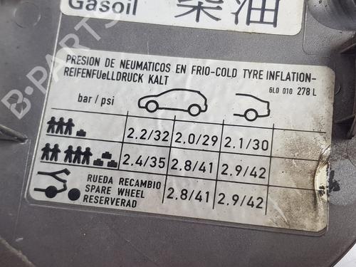 Fuel flap SEAT IBIZA III (6L1)  | BP29275773C131 